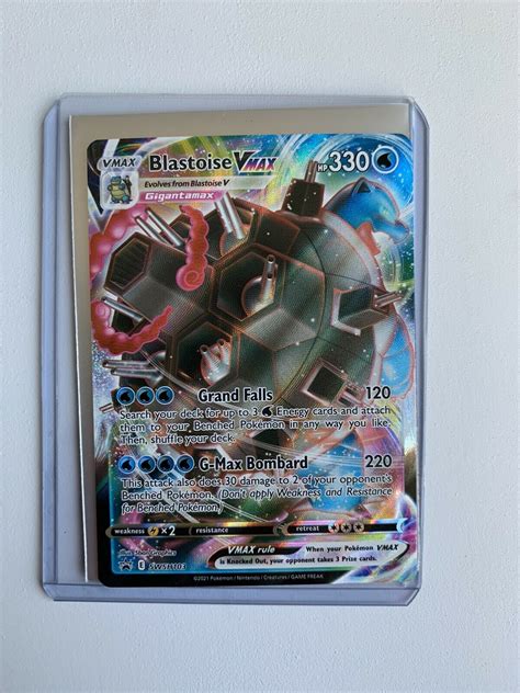 Blastoise VMAX SWSH103 Black Star Promo SWSH Battle Styles Mint NM