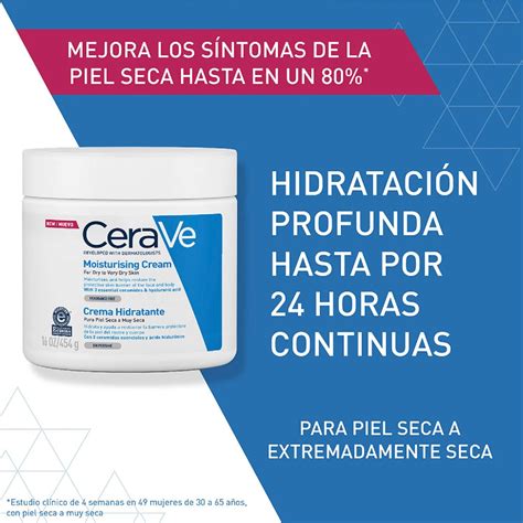 Crema Hidratante Cerave Para Piel Seca A Muy Seca 454g Perfumeria