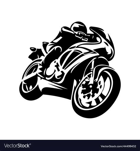 Motorcycle logo Royalty Free Vector Image - VectorStock