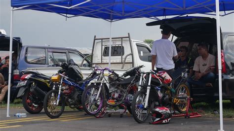 BLUSUKAN Part 1 Suasana Paddock Drag Bike Lanud Tasik Malaya HUT