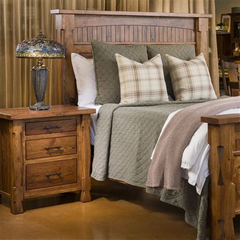 Rustic Bedroom & Living Room Furniture - The Amish Craftsman