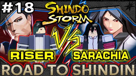 Road To Shindin Ep Riser Akuma Vs Sarachia Akuma Shindo Storm