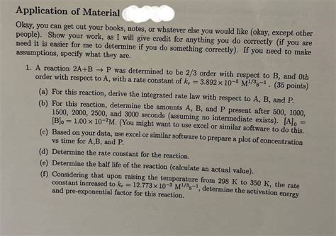 Answered Application Of Material 100 Okay You Bartleby