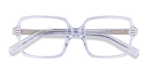 Marie Square Clear Full Rim Eyeglasses Eyebuydirect