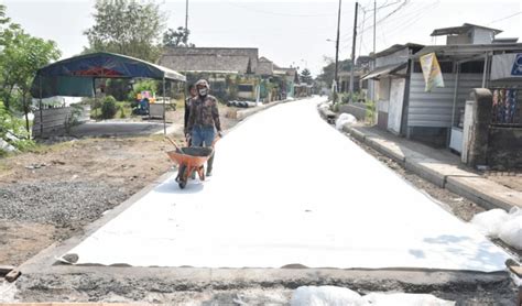 Betonisasi Di Tulangan Durungbedug Sudah Persen Target Selesai