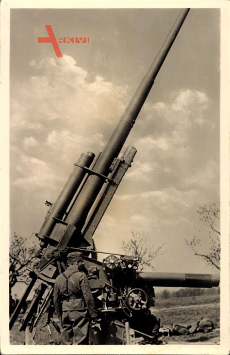 Deutsche Wehrmacht Luftwaffe Flak Gesch Tz Flugabwehr Ii Wk Xl