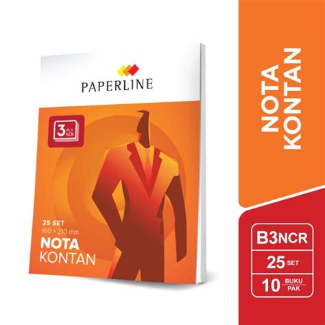 Jual Nota Kontan Paperline Besar 3 Ply NCR 10 Buku Shopee Indonesia