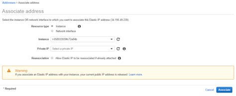 How To Allocate A New Elastic Ip And Associate It To An Ec2 Instance Aws Bytes