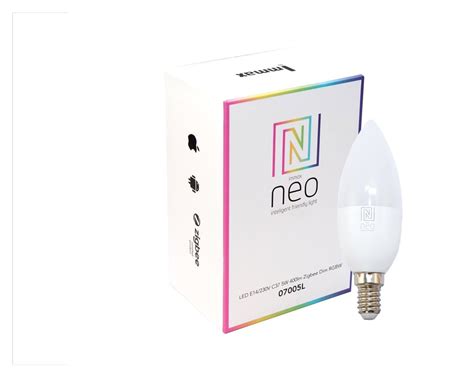 Immax Neo LED E14 C37 5W RGBW Zigbee 07005L TSBOHEMIA CZ