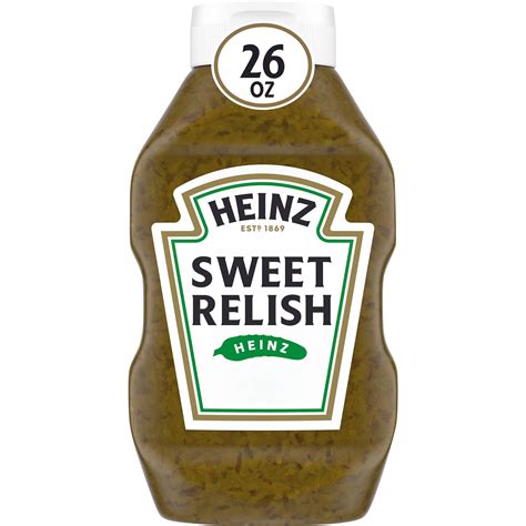 Heinz Sweet Relish, 26 fl oz Bottle - Walmart.com