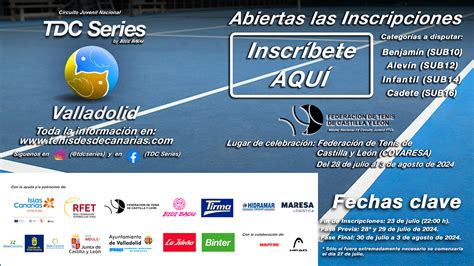 Circuito Juvenil Nacional TDC Series Tenis Desde Canarias