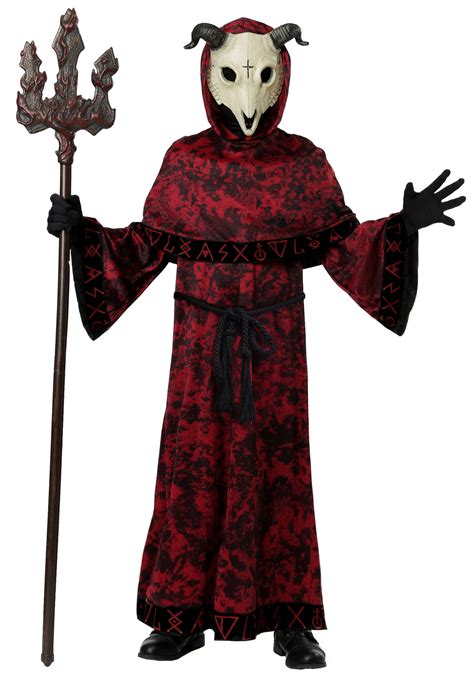 Kids Evil Skull Demon Costume Kids Devil Costumes