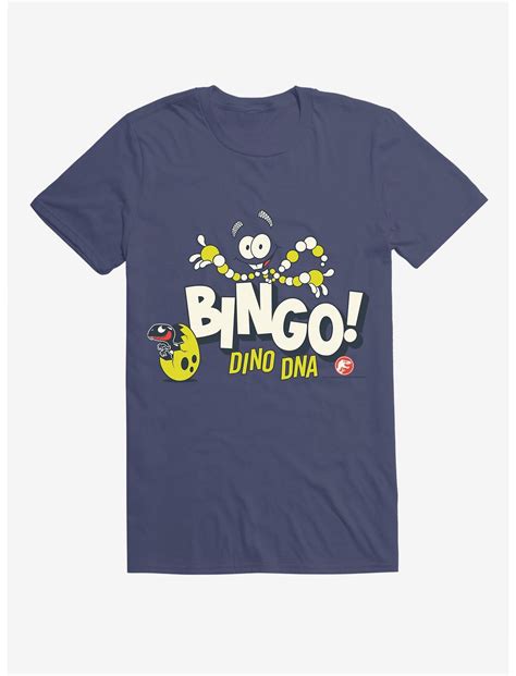 Jurassic World Bingo Dino Dna Egg Hatch T Shirt