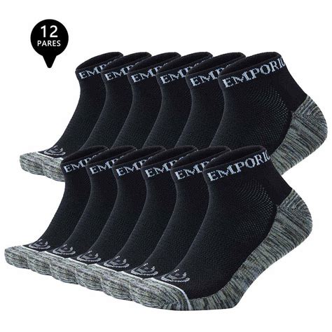 Ripley PACK DE 12 CALCETINES TOBILLEROS DEPORTIVOS COBRE HOMBRE