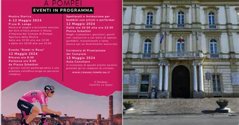 Pompei Si Tinge Di Rosa Aspettando Il Giro D Italia Il Roma