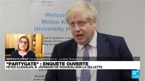 Royaume Uni Boris Johnson Dans La Tourmente Après Le Partygate Une