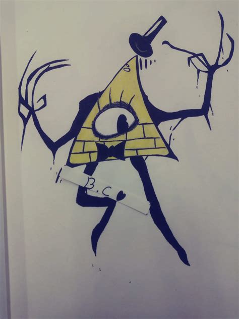 Bill Cipher Drawing Gravity Falls Amino