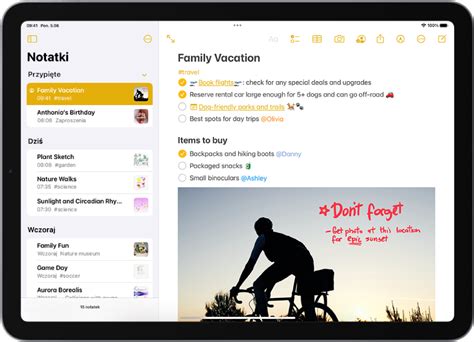 Dodawanie łączy w Notatkach na iPadzie Wsparcie Apple PL