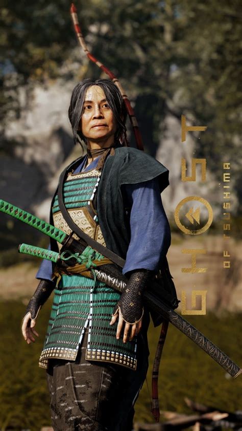 Masako Adachi Ghost Of Tsushima Arte De Samurai Samurai Ropa Japonesa