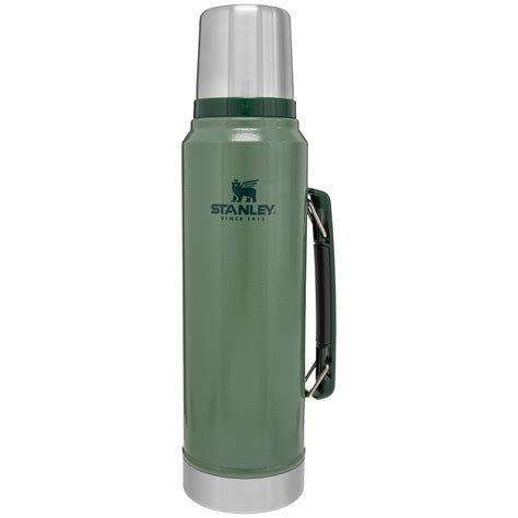 Classic Vacuum Termos 1 Liter Hammertone Green Från Stanley