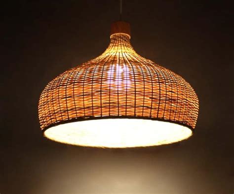 Free Shipping Bamboo Lighting Bamboo Pendant Etsy