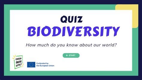 Biodiversity Quiz