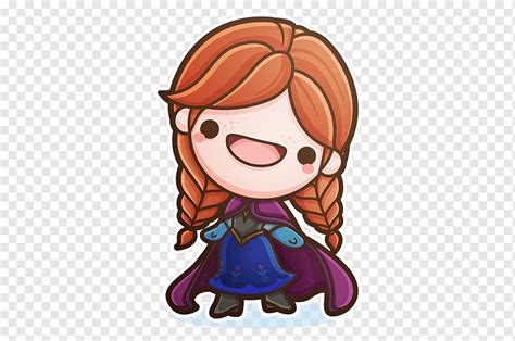 Chibi Frozen Anna