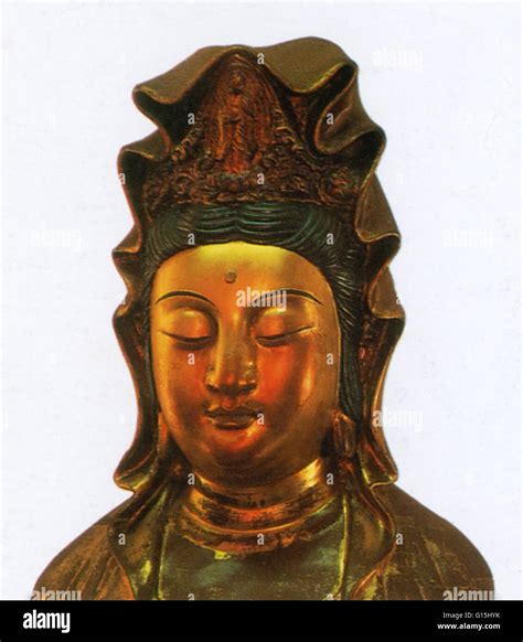 Sculpture Depicting Guanyin A Bodhisattva Enlightened Being