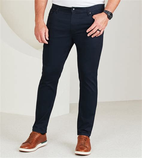 Five Pocket Twill Pants Hechter Paris Mr Big And Tall Mens Clothing