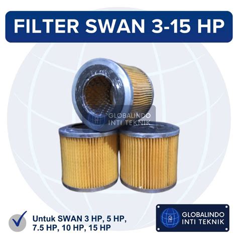 Jual Isi Filter Element Saringan Udara Air Filter Kompresor Angin Swan