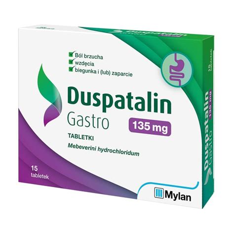 Duspatalin Gastro 135 Mg Tabletki 15 Szt