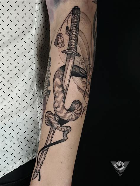 Samurai Sword Tattoo