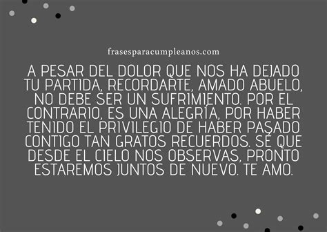 Las Mejores Frases Para Abuelos Fallecidos Frasescumple Presstorms