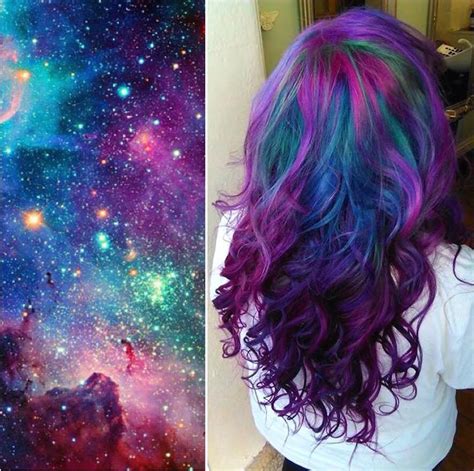 Galaxy Hair Trend is Bringing the Cosmic Beauty of the Universe to Hair