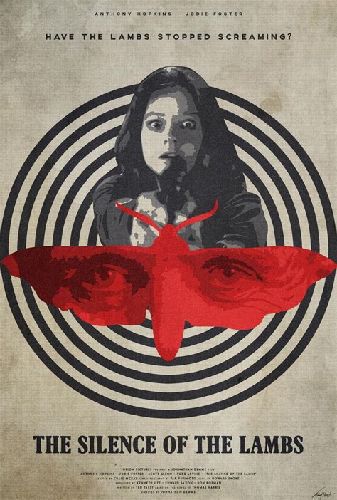 Silence Of The Lambs Poster Art