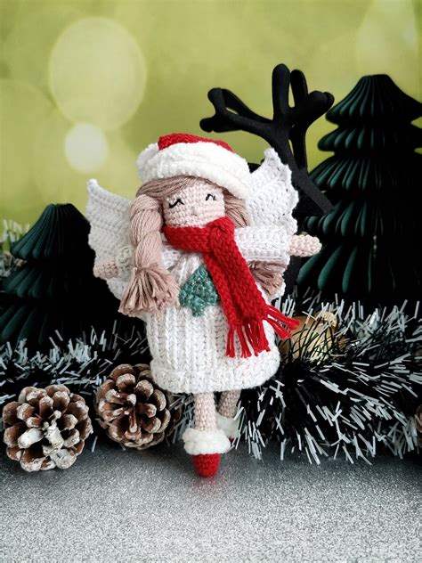 Crochet Christmas Angel Pattern Crochet Pattern, Amigurumi - Etsy