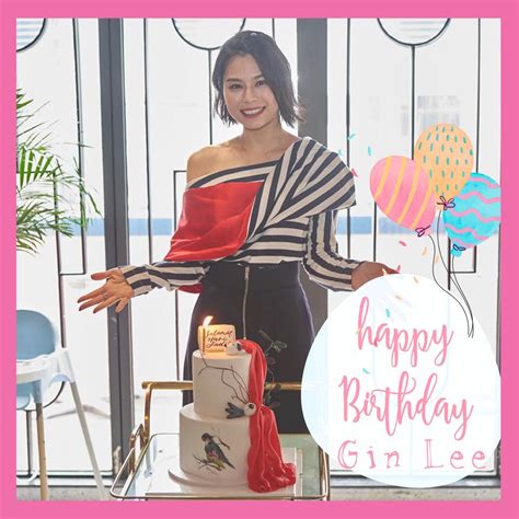 happy birthday  gin lee facebook