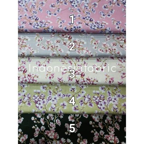 Jual Kain Bahan Meteran Katun Jepang Tokai Senko Motif Zen Shopee