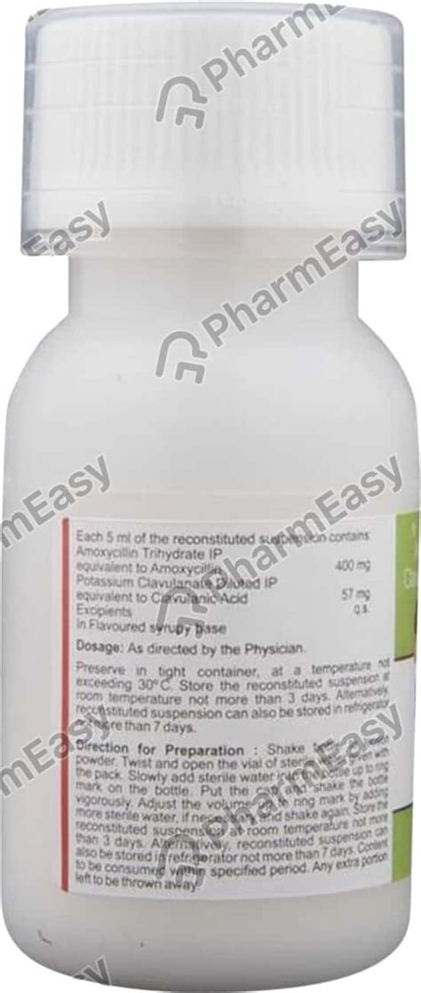 Polyclav Ds Dry Syrup 30ml Uses Side Effects Price And Dosage Pharmeasy