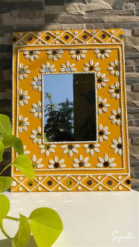 Diy Lippan Art Mirror Mud Mirror Work