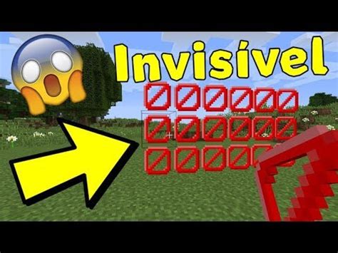 Como Pegar O Novo Bloco Invis Vel No Minecraft Pe Sem Mod