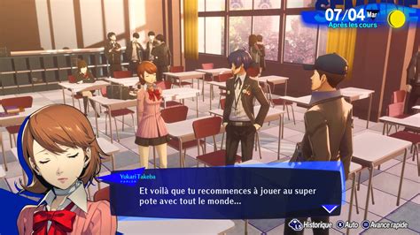 Test Persona 3 Reload Ça sent le réchauffé Gamerslive FR