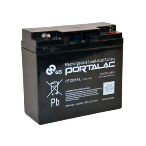 Pe12v18 Gs Portalac Battery Emergency Lighting Gs Portalac