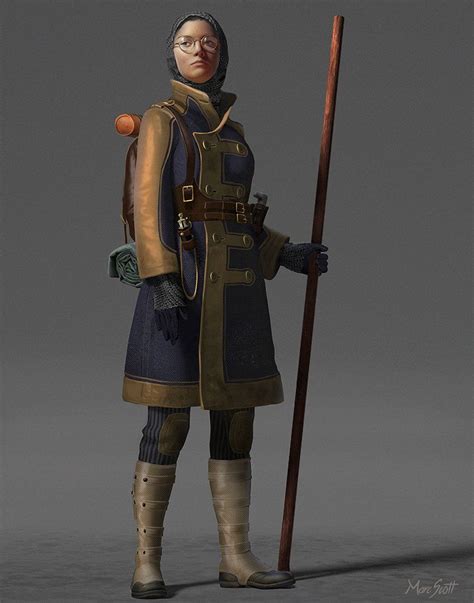 Artstation 1920s Adventurers Marc Scott Concept Art Characters