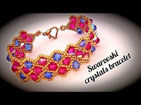 Swarovski Crystals Bracelet Zig Zag Crystal Bracelet Simple And Elegant