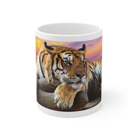 Mug Tigre Idée cadeau Tasse originale en céramique