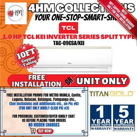 Hmc Tcl Hp Csa Kei Series Split Wall Mounted Type Inverter Model