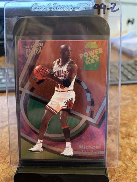 Fleer Ultra Michael Jordan Power In The Key X Mj Collection