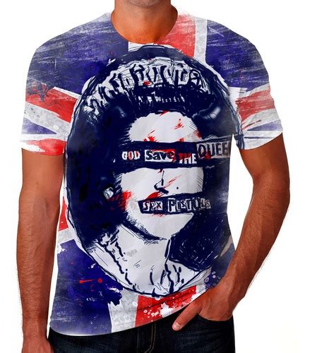 Camisa Camiseta Personalizada Sex Pistols Banda Punk Rock 21