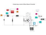 closed loop control  buck boost converter  dc motor file